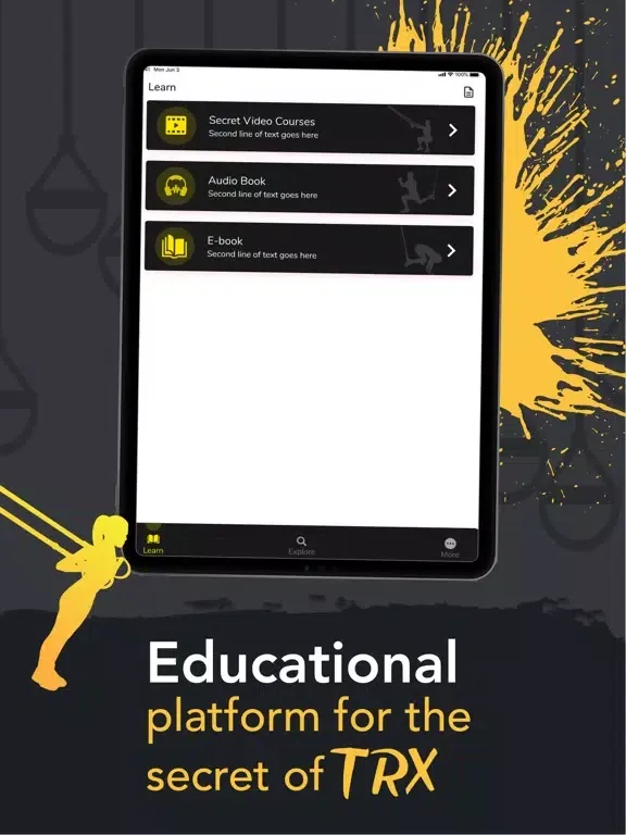 TRX Workout at Home vt apps iPad  स्क्रीनशॉट